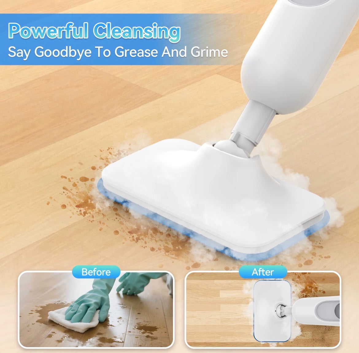 PowerClean Steam Mop
