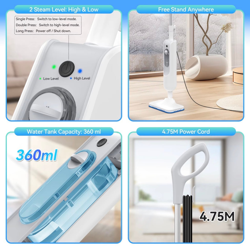 PowerClean Steam Mop